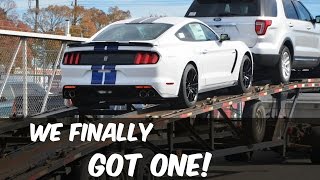 Unloading Our First Shelby GT350 Mustang