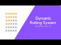 A simple star rating system with HTML, CSS and JavaScript