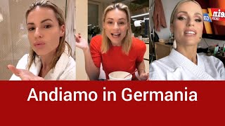 Vi porto in Germania con me - Michelle Hunziker Instagram Stories 9/10/22