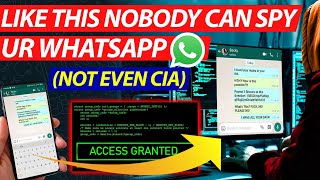 Not even CIA can spy your WhatsApp if you do this. How to protect WhatsApp