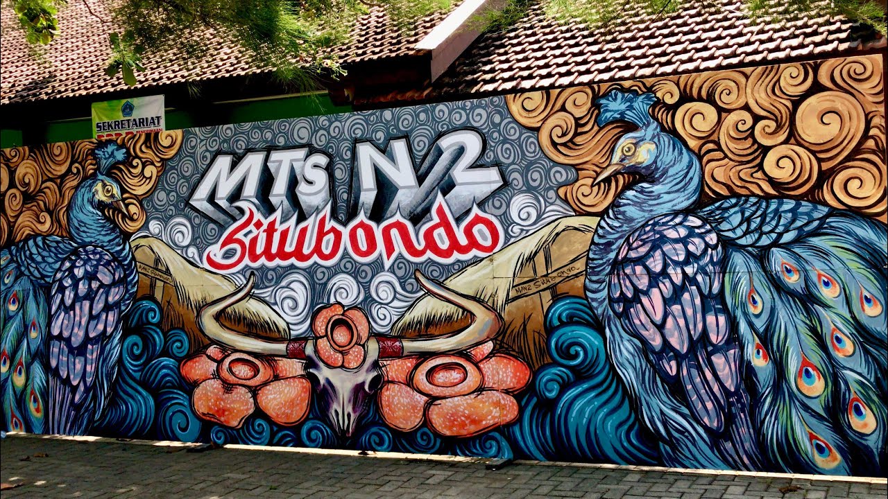 Mural Painting Baluran Indonesia Youtube