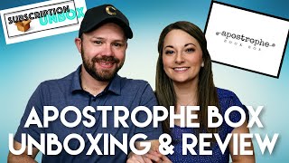 Apostrophe Box - Book and Coffee Club Subscription - Unboxing \u0026 Review