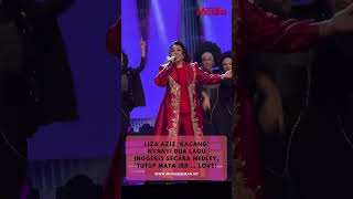 #gegarvaganza  Liza Aziz sekali lagi di 'takhta' teratas untuk minggu ketiga