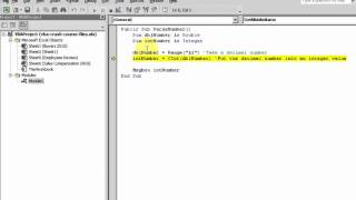 VBA CINT Function - Datatype Conversion Functions