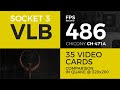 486 Socket 3 VLB @ MAX. 35 video cards in Quake | Chicony CH-471A