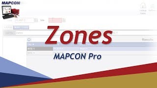 Zones -MAPCON CMMS