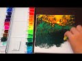 【治愈系基础不透明水彩】向日葵 用色简单 简单绘画 easy sun flower painting step by step