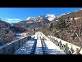 ★ 4K 🇫🇷 Briançon - Sisteron - Marseille, from the French alps to the coast cab ride [12.2021]