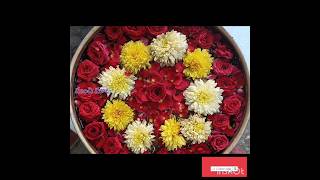 uruli decoration#ఉరులి#decoration #flowers #home #house#uruli decoration with chamanthi and rose