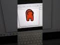 Draw Among us Character By Using Python Turtle Programming