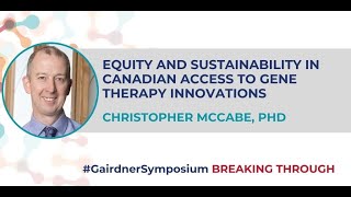 2020 Gairdner Ontario International Symposium - Christopher McCabe