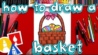 How To Draw An Easter Basket