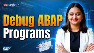 How to Debug a SAP ABAP Programs | ZaranTech