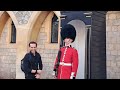 Windsor Castle guards and piss taking tourist #horseguardsparade