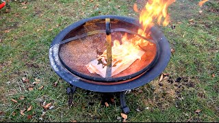 Burning my Kakizome, First Japanese Calligraphy of the Year.