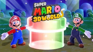 Super Mario 3D World - Complete Walkthrough (2 Player)