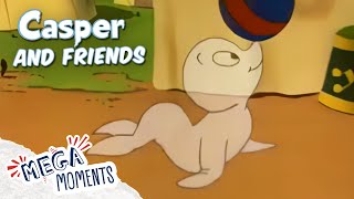 Casper the Circus Sea Lion! 🎪 | Casper and Friends in 4k | Compilation | Mega Moments