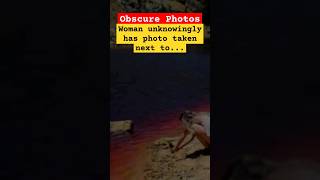 Woman in this photo was in for a scary surprise after police told her #shorts #scary #creepy