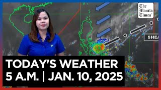 Today's Weather, 5 A.M. | Jan. 10, 2025