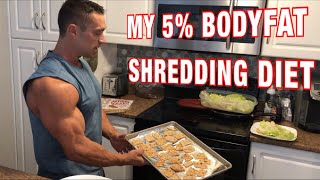 2500 Calorie Full Day of Eating What I’m eating to get sub 5% bodyfat cutting