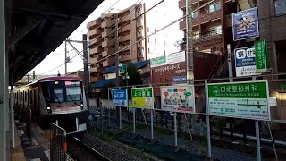 東急6000系7両 大井町線急行長津田行き 等々力駅(OM13)通過