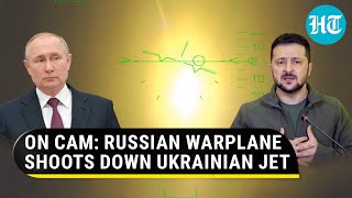 Russian assault turns Ukraine jet into a fireball; Watch how it crashed