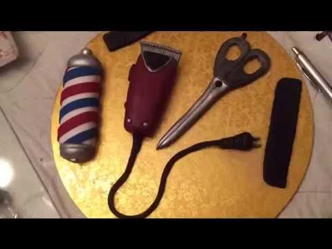 Specialty Cakes - Barber Shop Cake Specialty Cakes - Barber Shop Cake