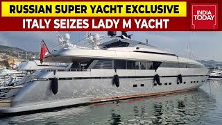 Italy Seizes Lady M Yacht Of Russian Oligarch, Close To Russian President Vladimir Putin