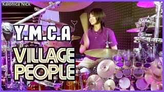 Village People - Y.M.C.A. || Drum cover by KALONICA NICX