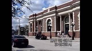 RDMVTL 13,206 ~ 3/29/2010 {MY TRAVEL STORY} Amtrak P12 ARRIVED THE STATION \u0026 WAITING @ TAMPA , FL