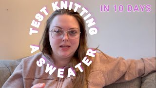 Can I Finish a Test knit in less than 2 weeks?!