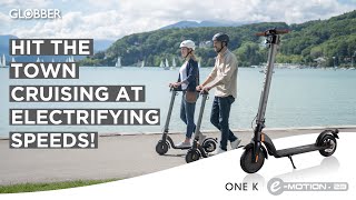 Globber ONE K E-MOTION 23 electric scooter for adults and teens aged 14+