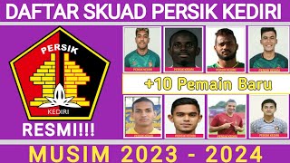 Daftar Pemain Persik Kediri 2023 - Pemain Baru Persik Kediri 2023 - Liga 1 Indonesia