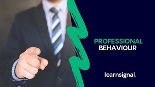 Professional behaviour and compliance with accounting standards | Learnsignal