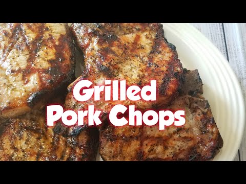 Recipe for Mediterranean Grilled Pork Chops