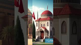 Al-generated Buildings: Spectacular of countries