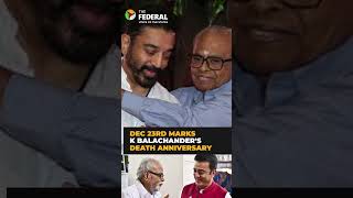 Kamal Haasan pays tribute to 'guru' K Balachander on his remembrance day