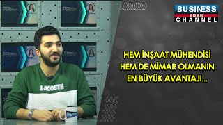 HEM İNŞAAT MÜHENDİSİ HEM DE MİMAR OLMANIN AN BÜYÜK AVANTAJI... ABDURRAHMAN PEKER ANLATIYOR...