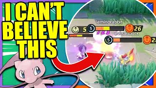 Why is everyone 1 HP?! Can Mew win after a Cursed Early Game | Pokemon Unite