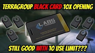 [15.00] TerraGroup Black Card 10x Opening - Still GOOD with NEW update?