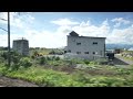 夏の函館本線　滝川発 岩見沢行き普通列車　右側車窓　23.8.20