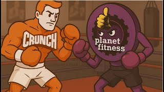 Planet vs Crunch | Which Gym Earns Your Sweat? #fitness #gym #planetfitness #crunchfitness