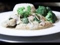 Chicken Breast with creamy mushroom white wine sauce Chicken Breast with creamy mushroom white wine sauce
