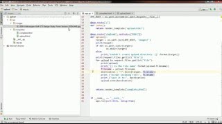 Uploading file with custom name using Flask and Python