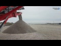 sandvik qi441 impact crusher and qa441 doublescreen processing blasted lime stone