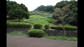 中井中央公園ローラー滑り台を滑走する目線動画