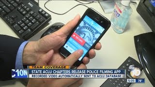 ACLU unveils 'Mobile Justice' app that films police encounters, secures video if phone is taken
