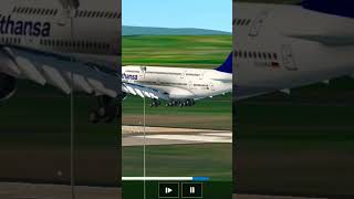 RFS Nice landing from A380 Lufthansa #rfs #a380 #fyp #youtubeshorts #shorts