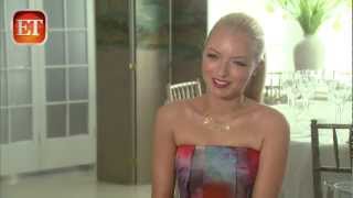 Francesca Eastwood on Miss Golden Globe Duties