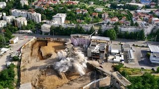 Rušenje rudničkog tornja | Mostar | 08.07.2016.